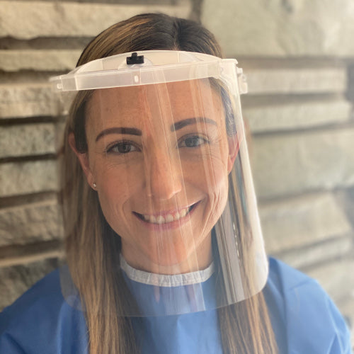 Replaceable Front Loupe Shield - 100 Pack